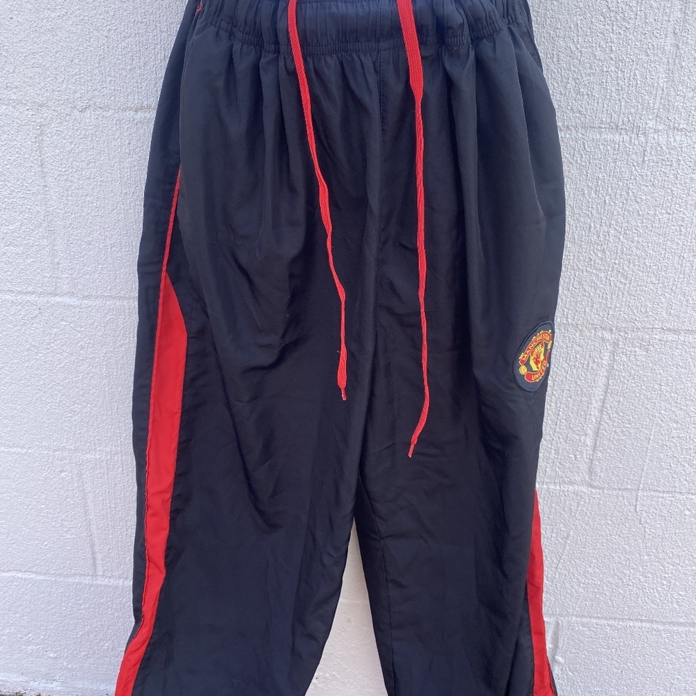 Manchester United Official Merchandise Track Pants with Logo